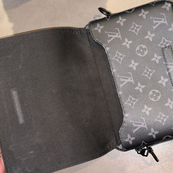 Louis Vuitton Steamer Messenger Bag Monogram Eclipse Canvas - Picture 6 of 14